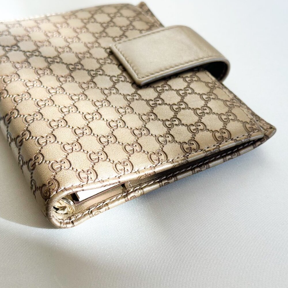 Gucci Bronze Agenda Small PM Size - Picture 2 of 13